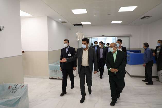 بازدید رئیس دانشگاه علوم پزشکی شهید بهشتی از مرکز جامع سرطان برکت 